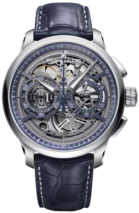 Maurice Lacroix Masterpiece Chronograph Skeleton MP6028-SS001-002-1 Replica Watch